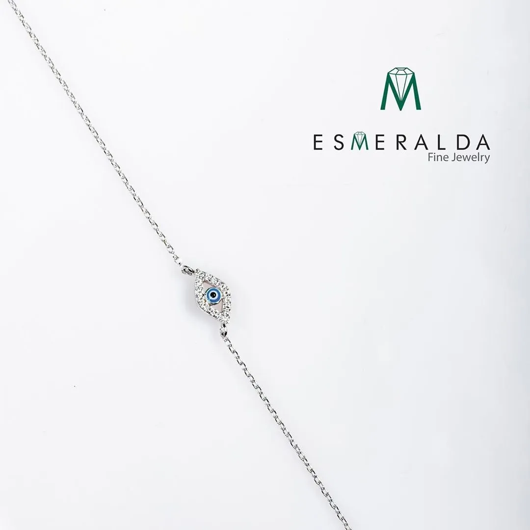 Egyptian Blue Eye Necklace