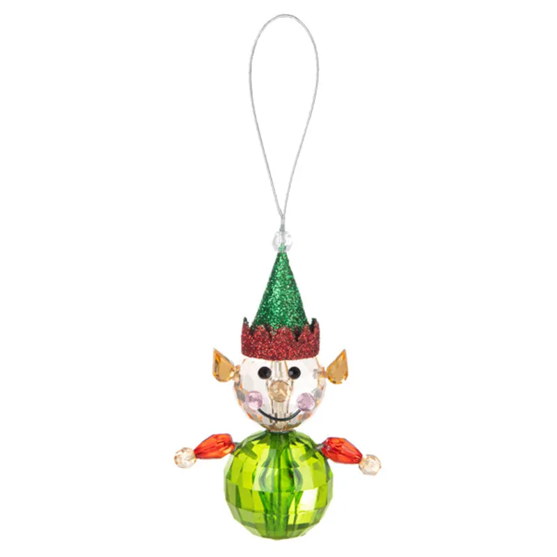 Elf Acrylic Ornament, Crystal Expressions