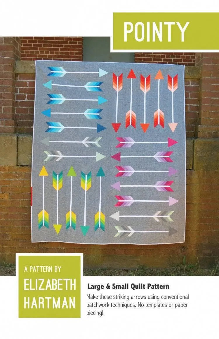 Elizabeth Hartman - Pointy - Large & Small Quilt Pattern