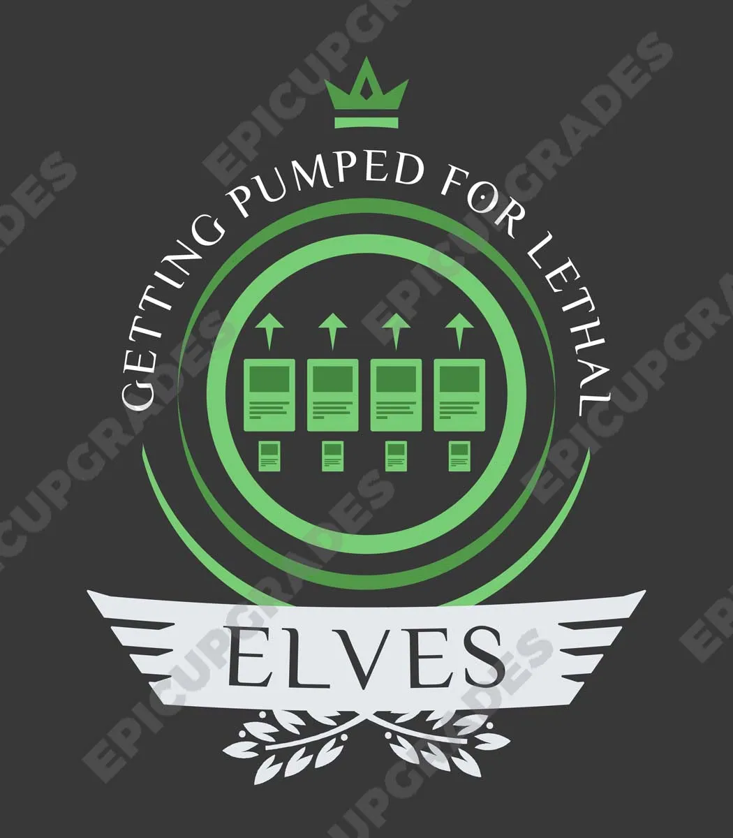 Elves Life V2 - Magic the Gathering Unisex T-Shirt