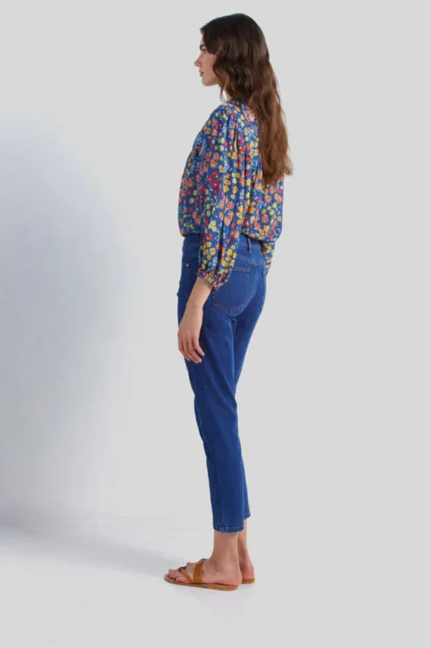 ETANN 7/8 STRAIGHT-CUT JEANS
