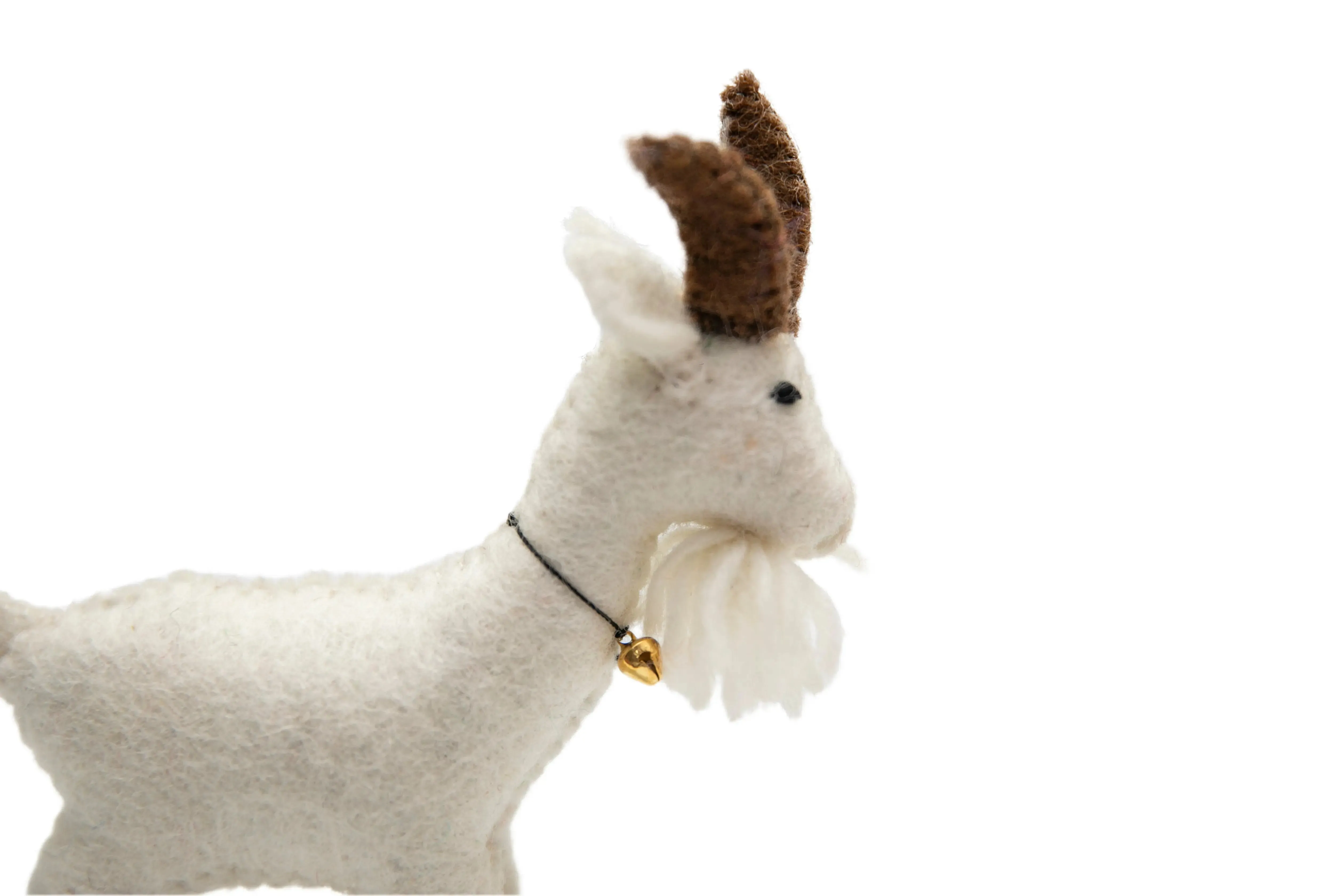 Experience Bliss with Our Felt Goat Plush Toy - 2 pairs Perfect Gift for Kids