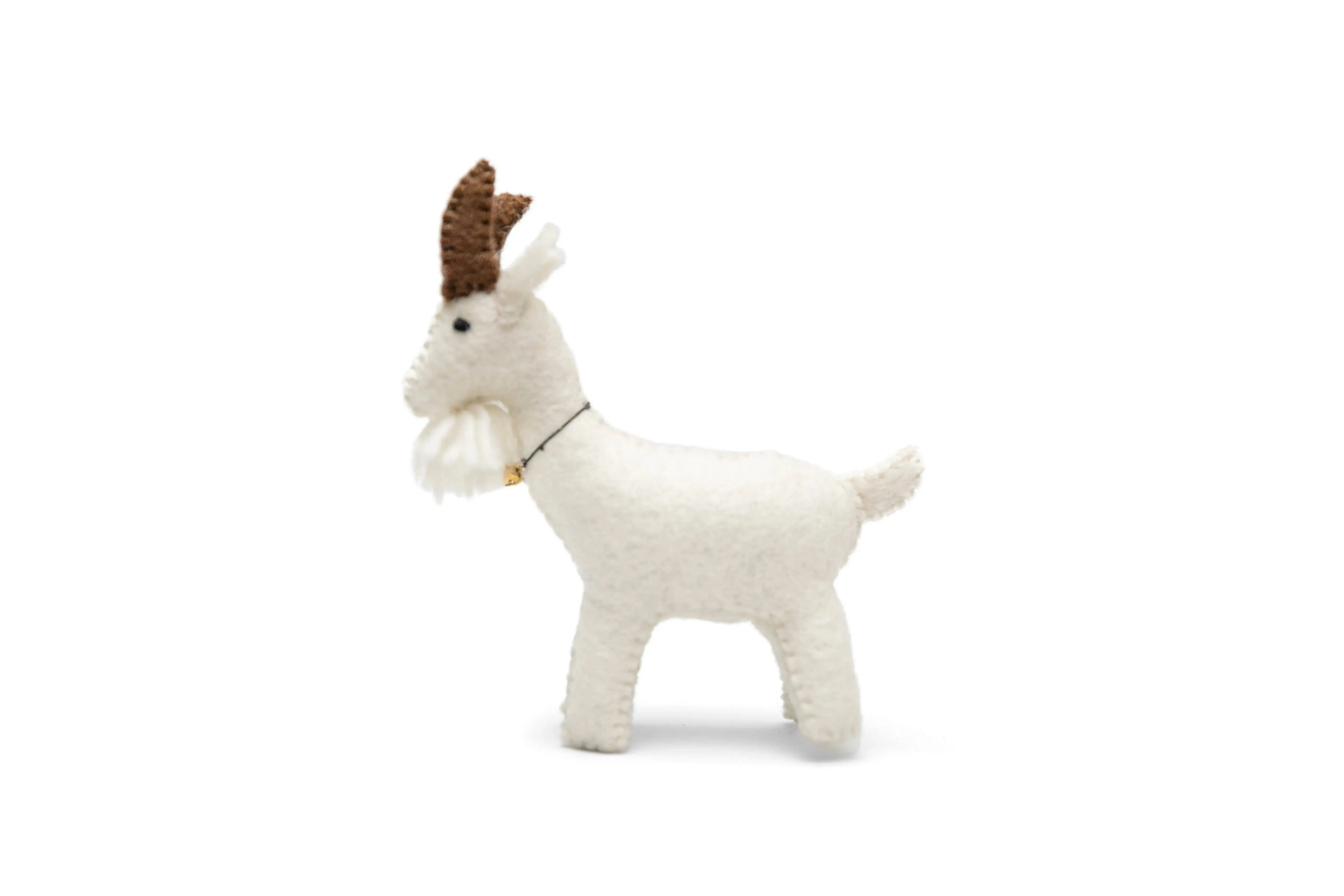 Experience Bliss with Our Felt Goat Plush Toy - 2 pairs Perfect Gift for Kids