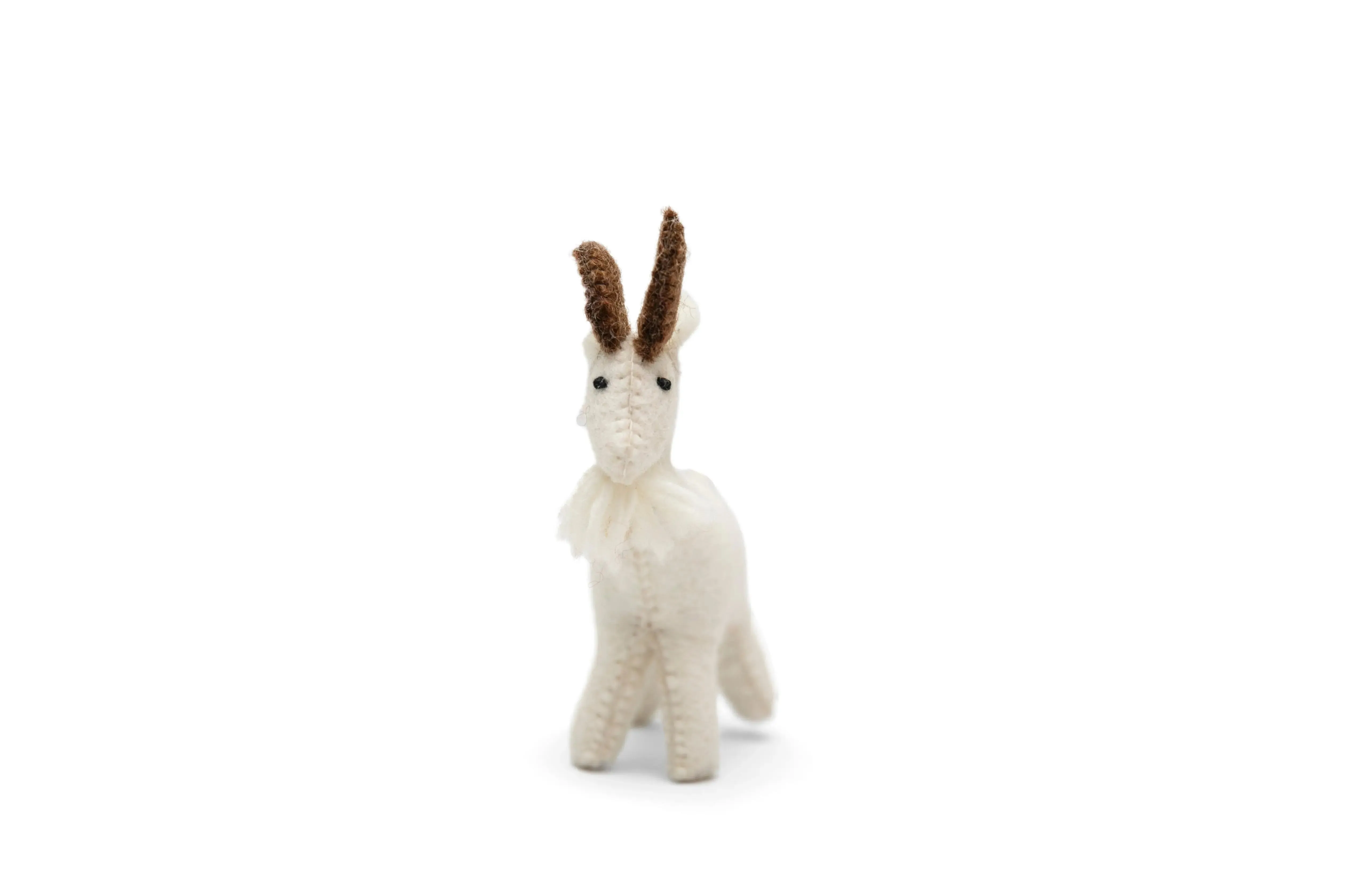 Experience Bliss with Our Felt Goat Plush Toy - 2 pairs Perfect Gift for Kids