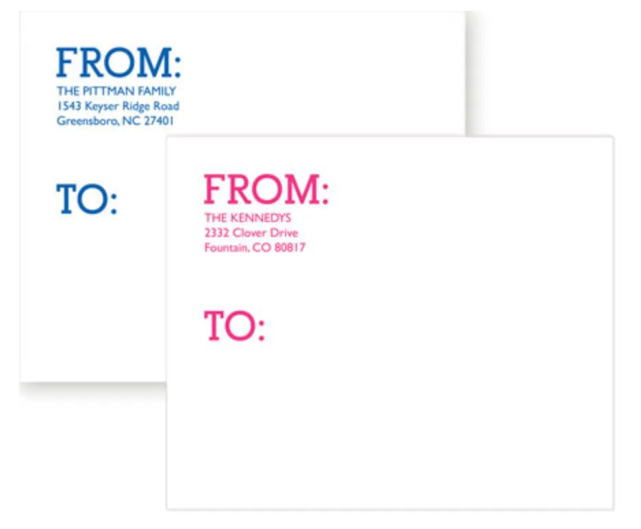 Extra Large Shipping Labels
