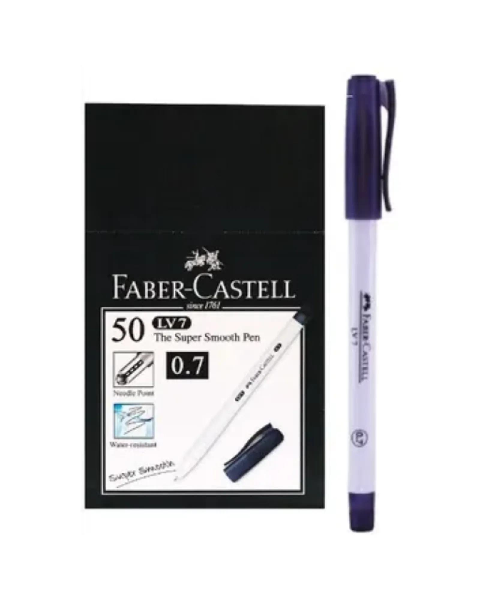 Faber-Castell Ballpen Super Smooth LV7 0.7mm | 50pcs