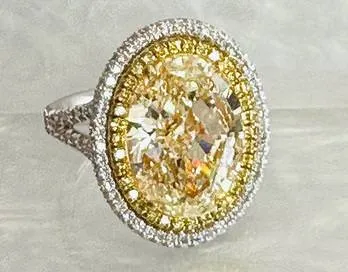 Fancy Yellow Diamond Ring