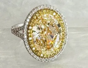 Fancy Yellow Diamond Ring