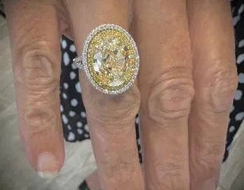 Fancy Yellow Diamond Ring