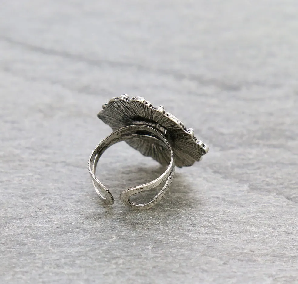 Fashion Western Concho Ring
