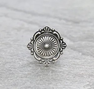 Fashion Western Concho Ring