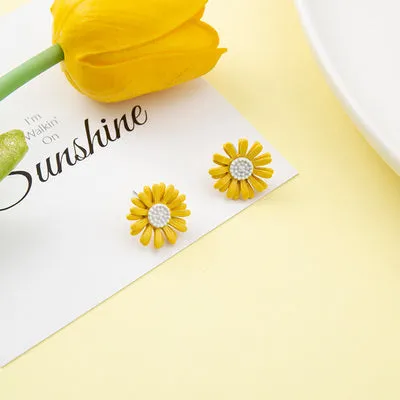 Fashion yellow earrings yc23111