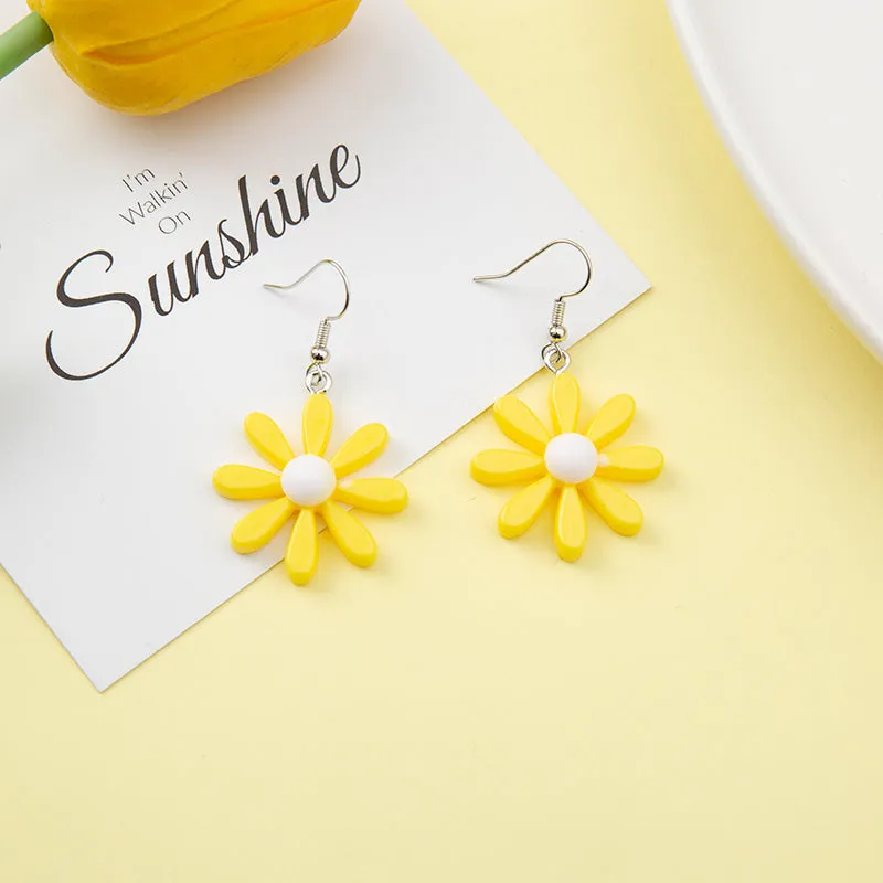Fashion yellow earrings yc23111