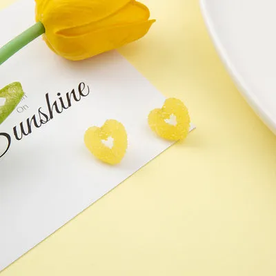 Fashion yellow earrings yc23111