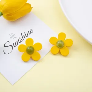 Fashion yellow earrings yc23111