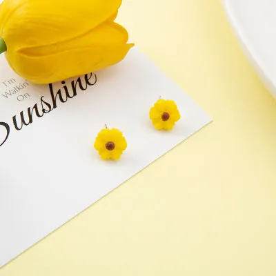 Fashion yellow earrings yc23111