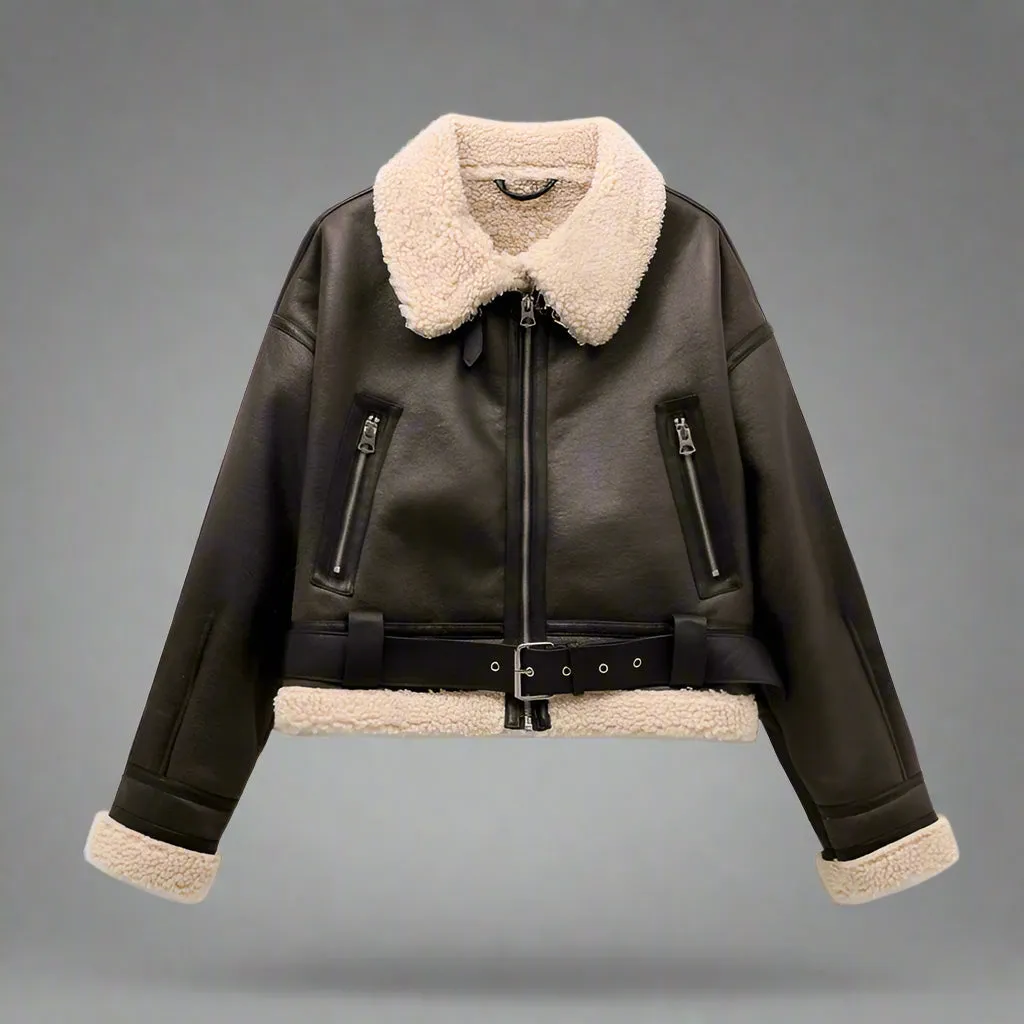 Faux Shearling Jacket