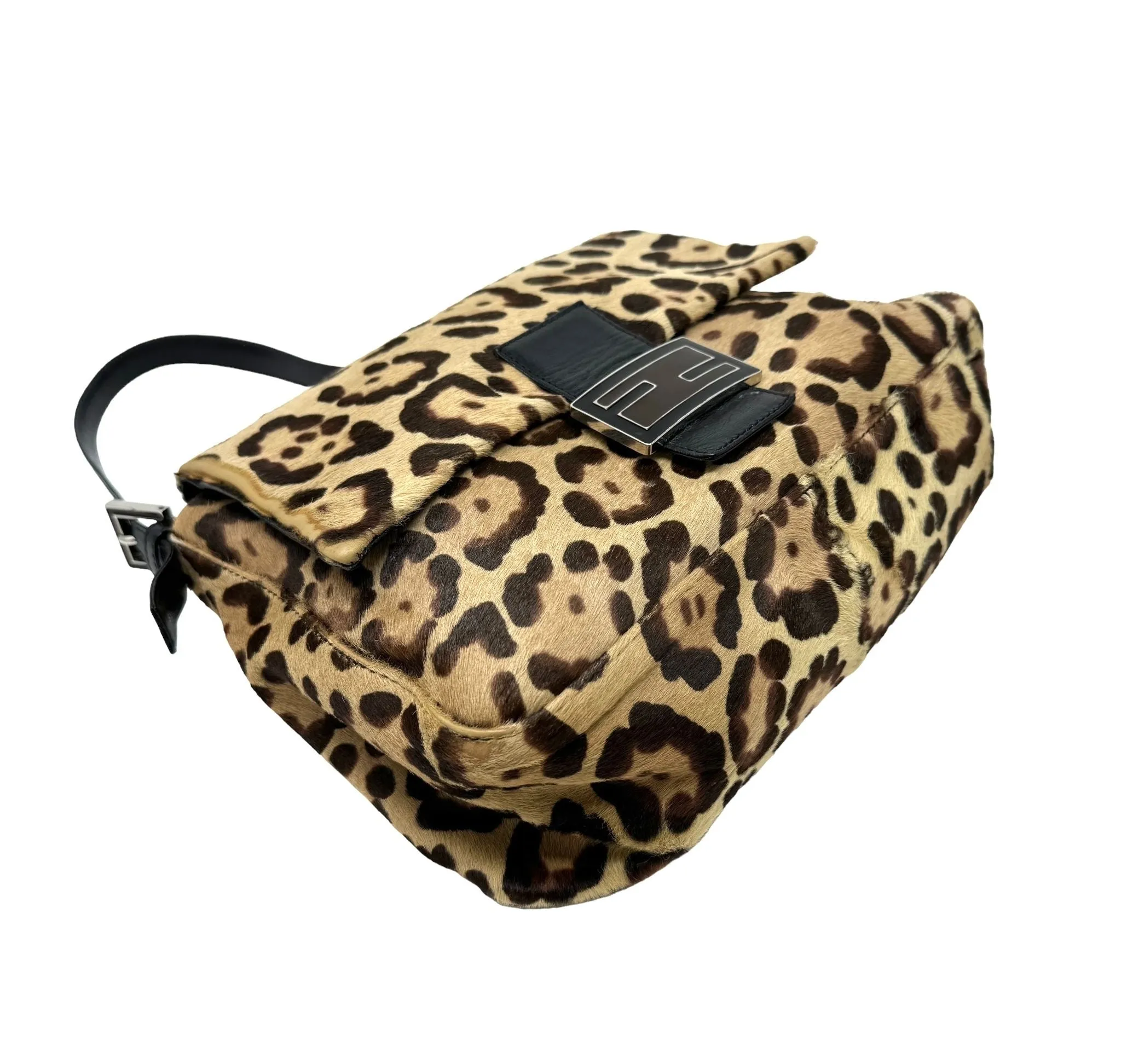 Fendi Cheetah Calf Hair Baguette