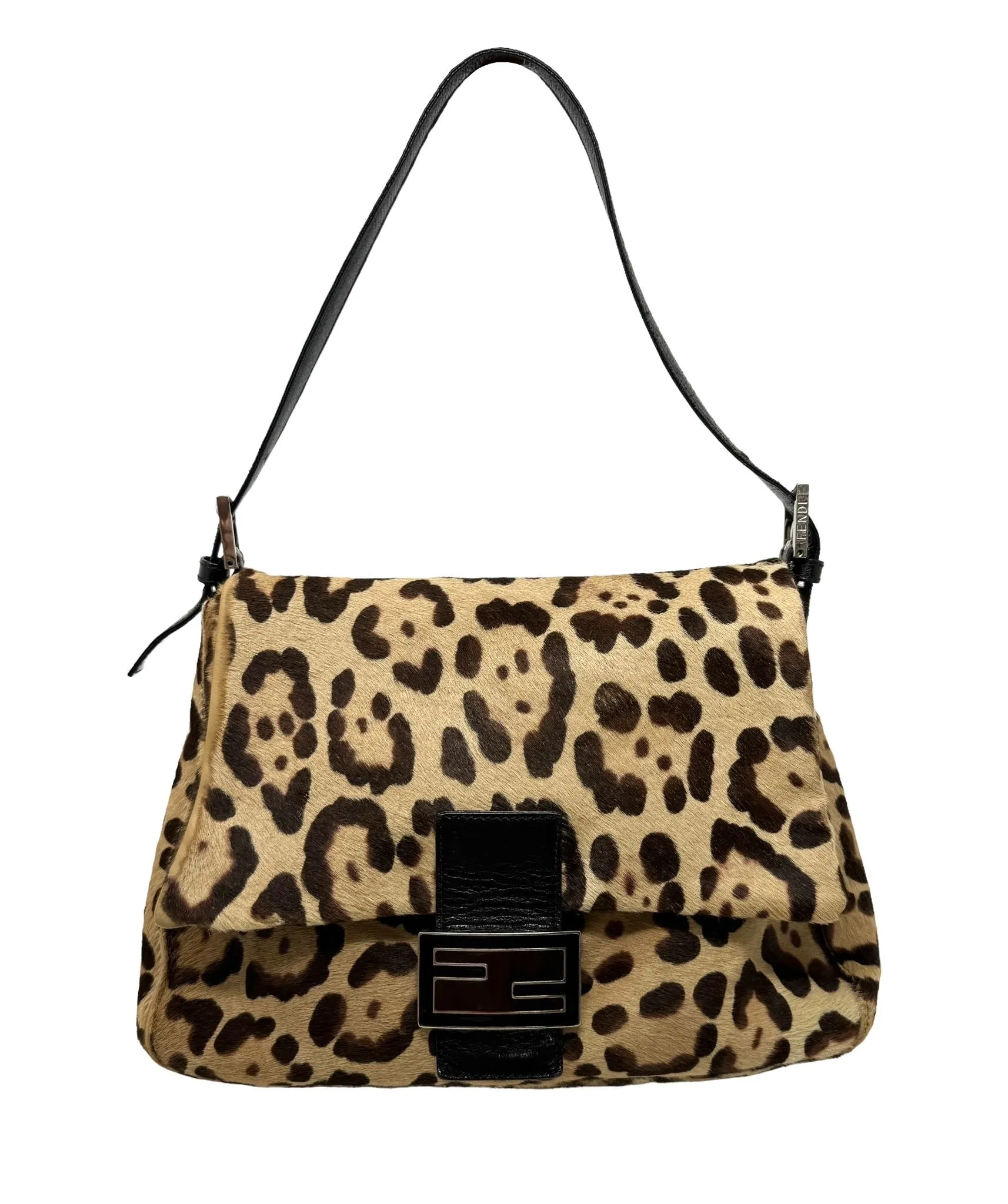 Fendi Cheetah Calf Hair Baguette