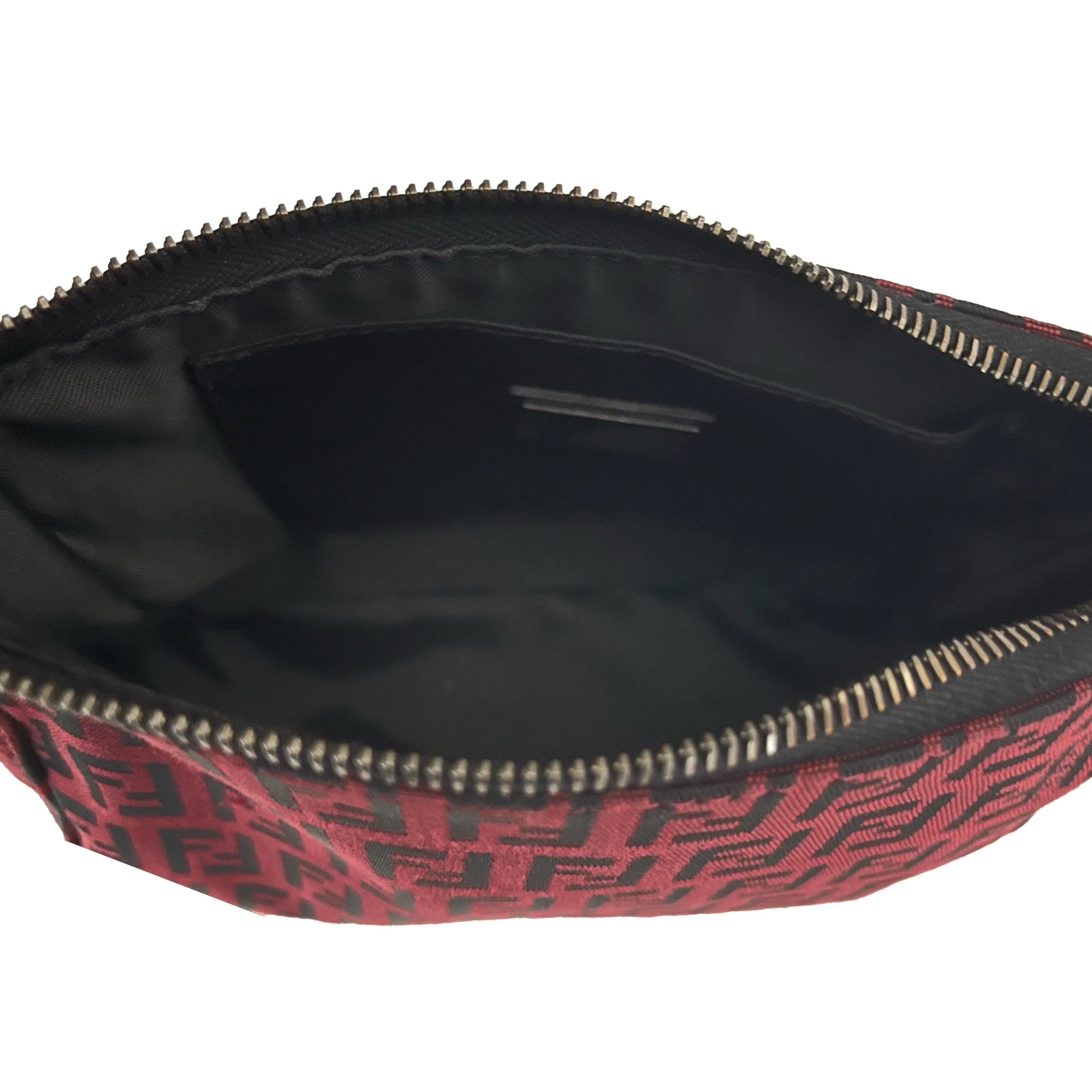 Fendi Red Monogram Mini Shoulder Bag