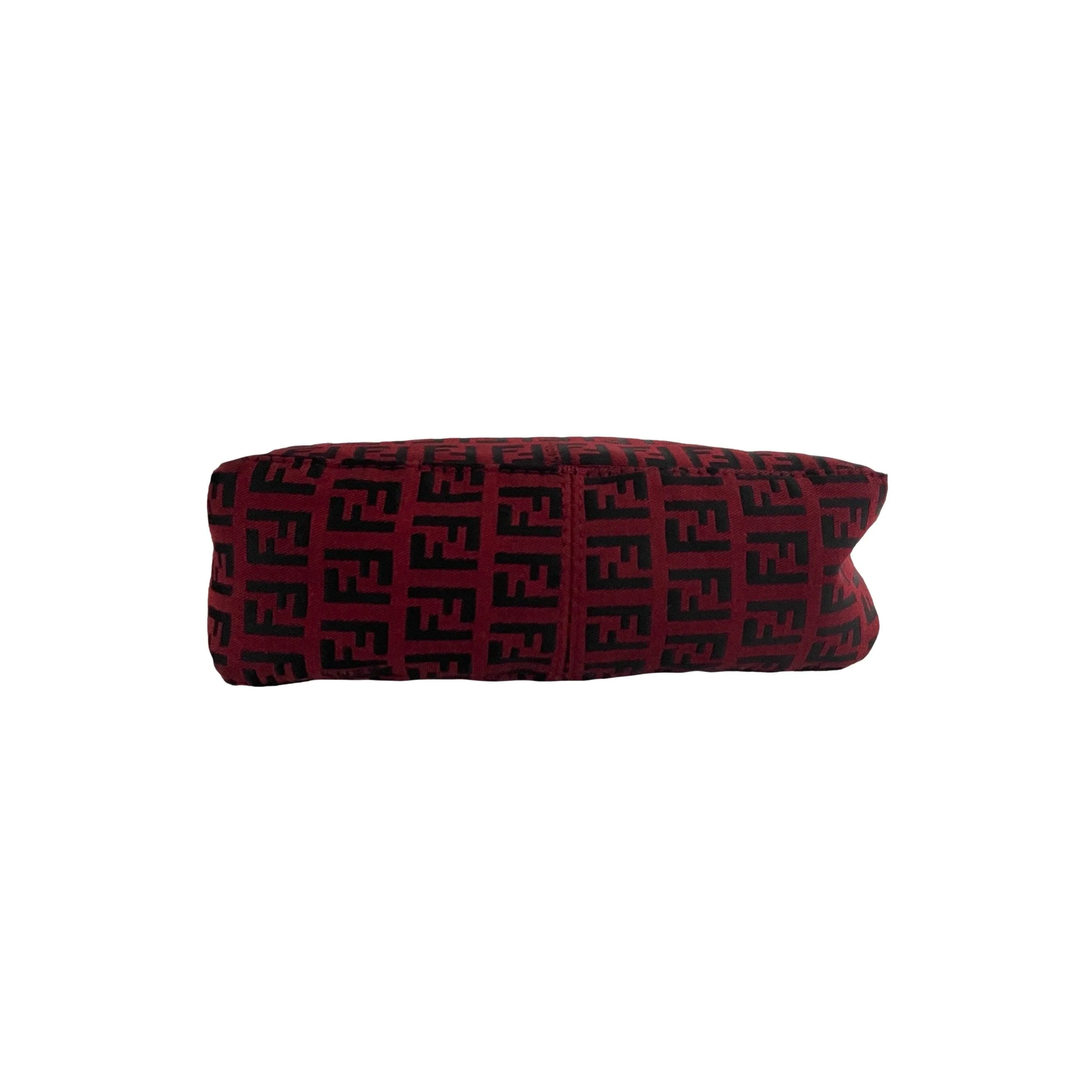 Fendi Red Monogram Mini Shoulder Bag