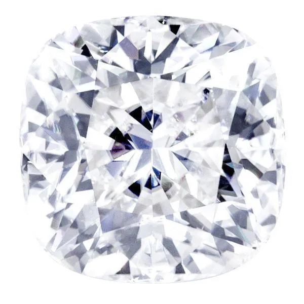 First Crush Moissanite - Crushed Ice Cushion