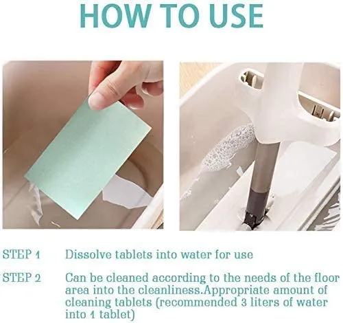 Floor Cleaning Slice Concentrated Soluble Cleaning Slice