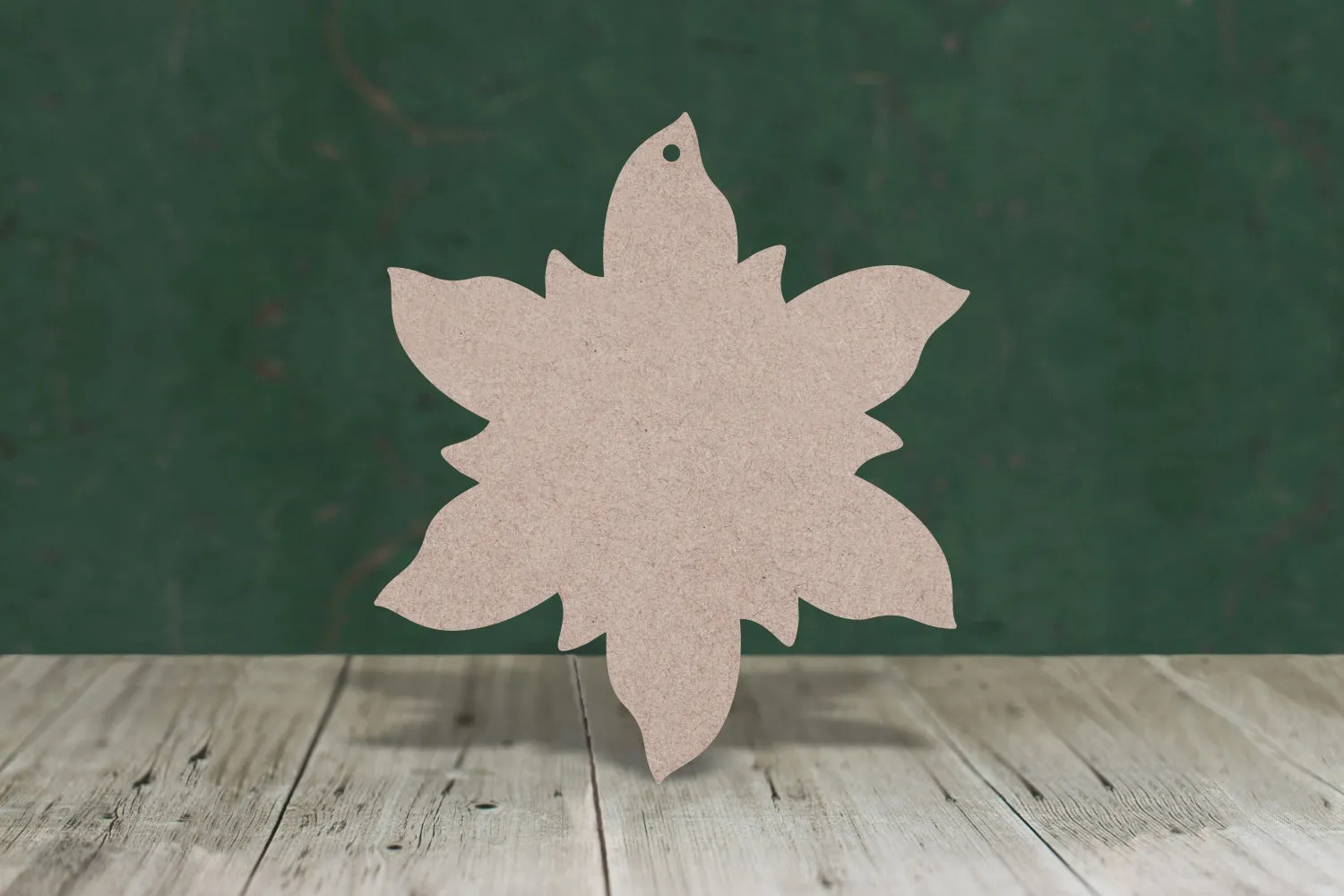 Flower fancy Lilly - wooden craft cut-out - 3mm MDF