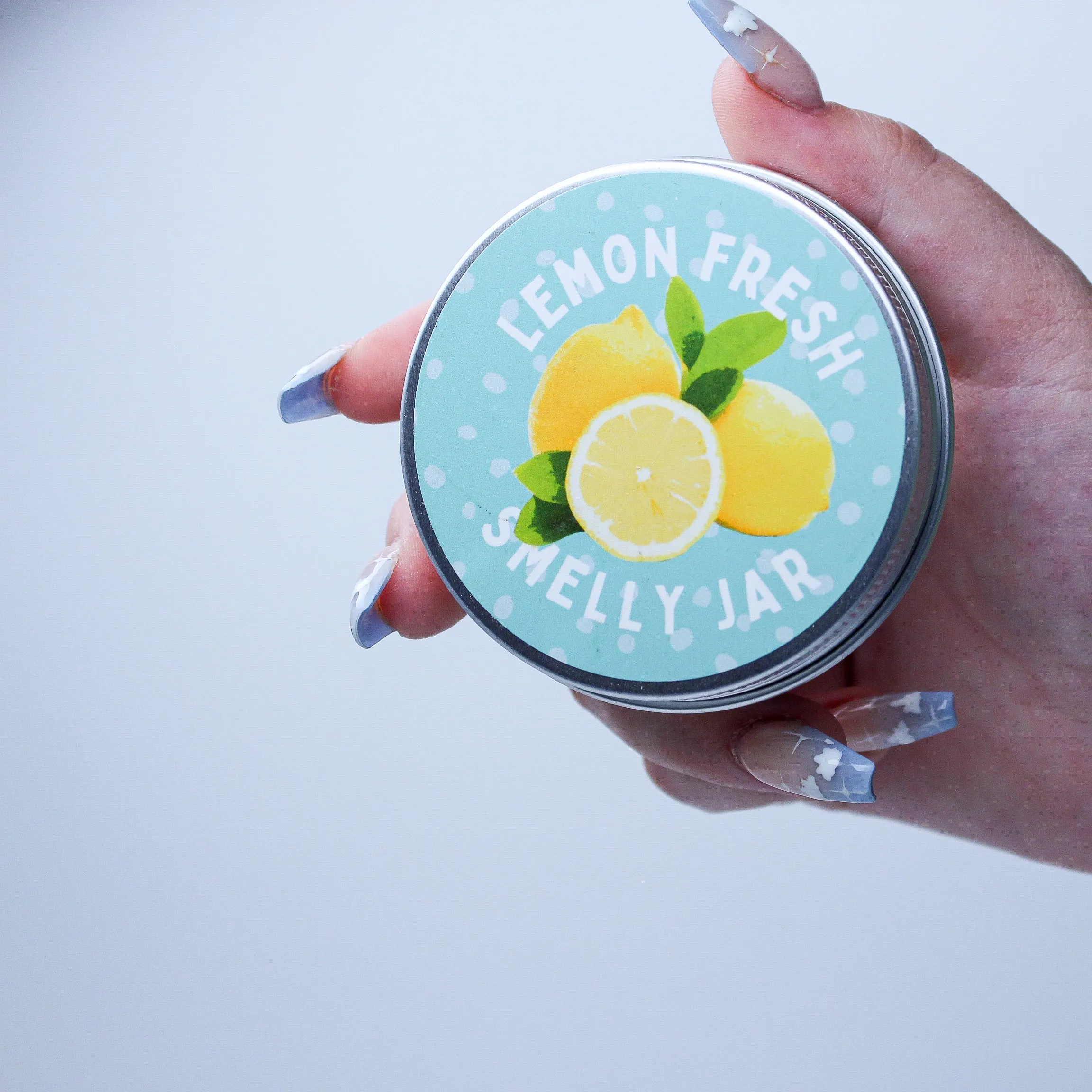 Fresh Lemon Smelly Car Jar