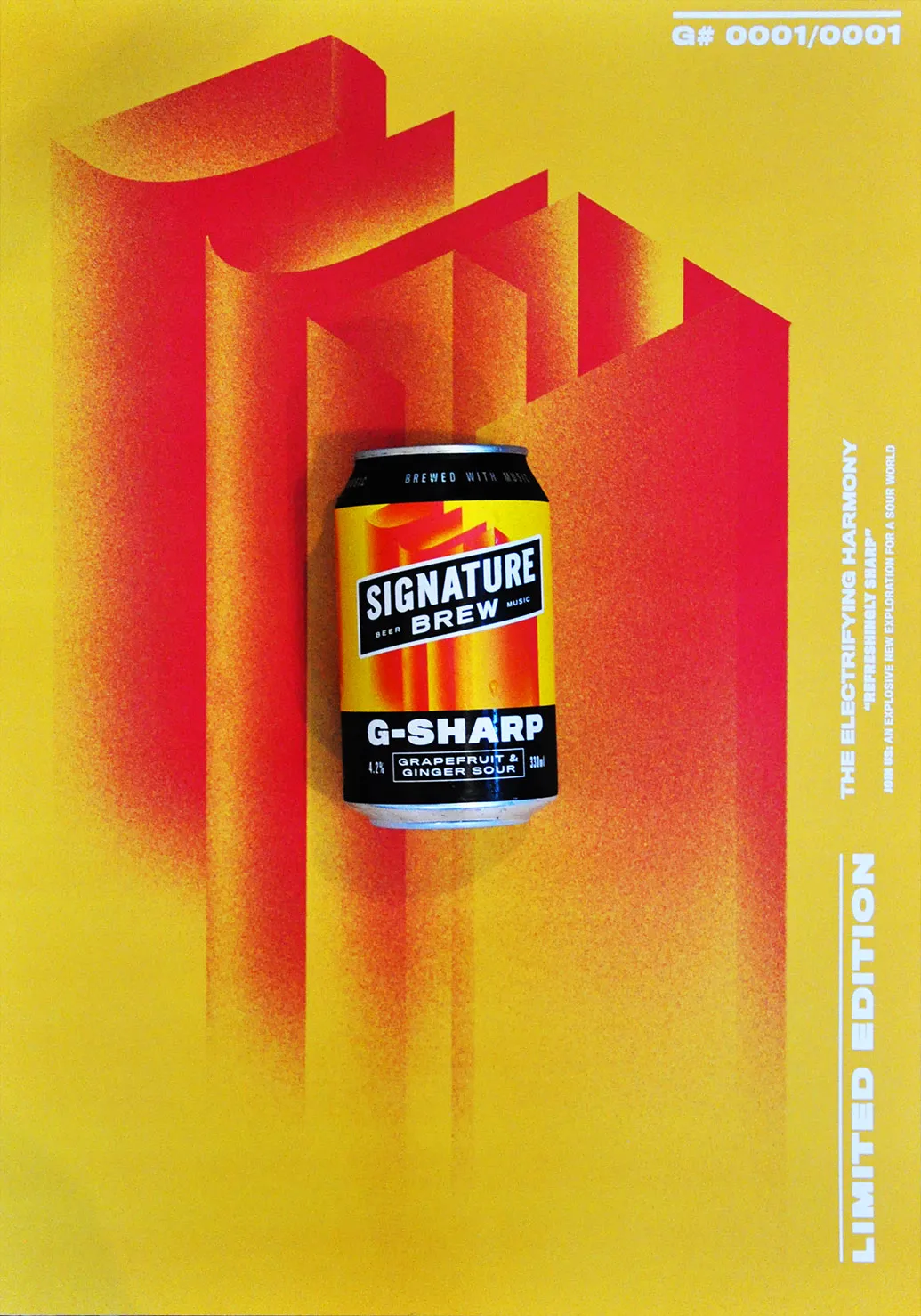 G-Sharp - 330ml Grapefruit & Ginger Sour