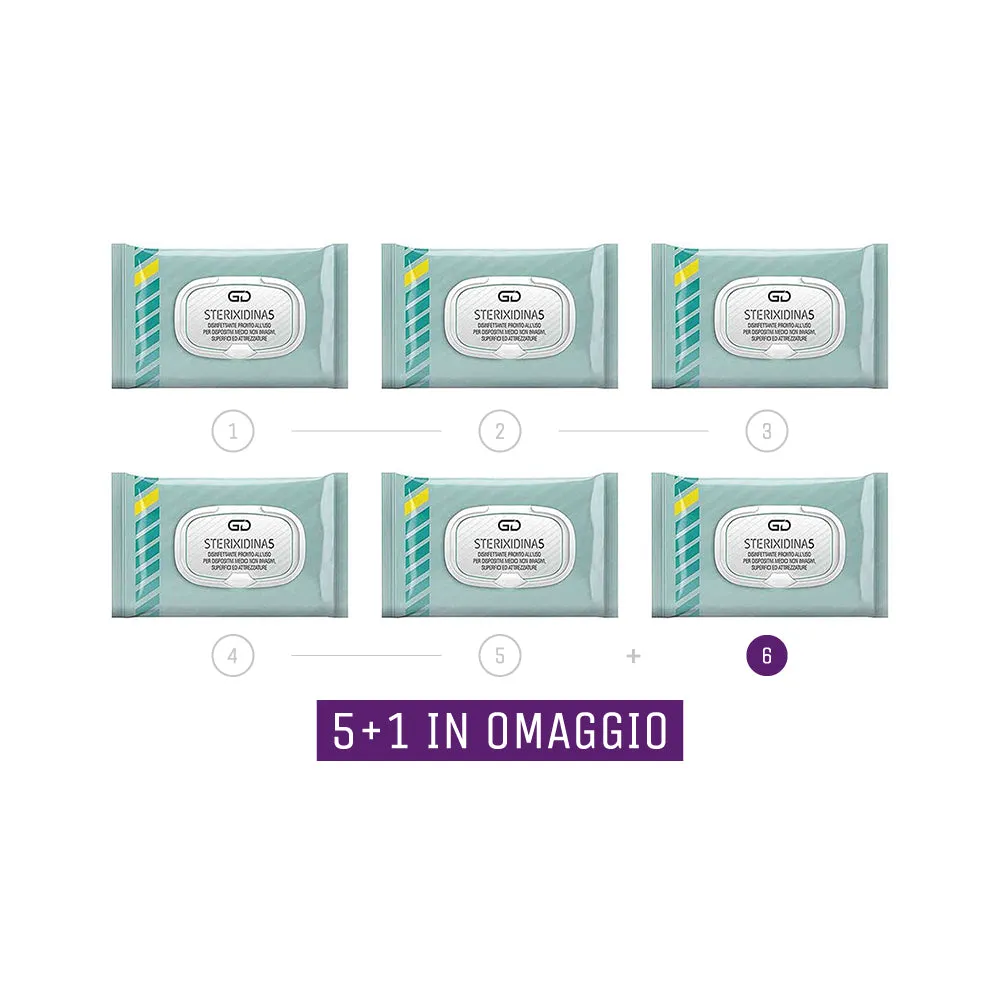 G Sterixidina 5 (salviette 80pz) - GOLMAR