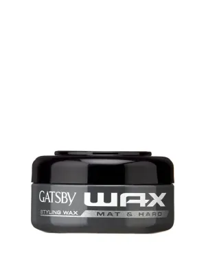 Gatsby Hair Styling Fiber Wax - Mat & Hard (25gm)