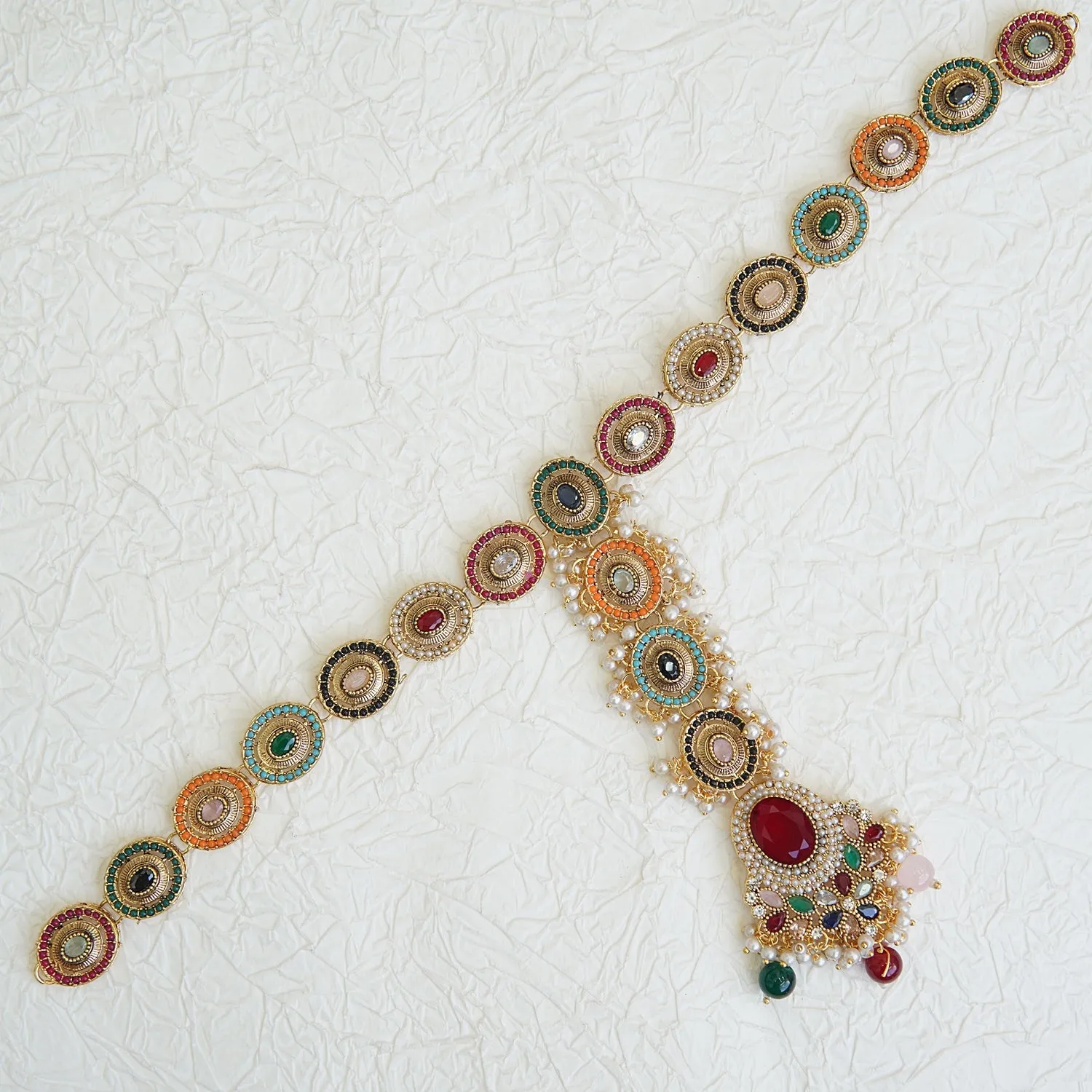 Gemstones Trendy Sheesh Patti