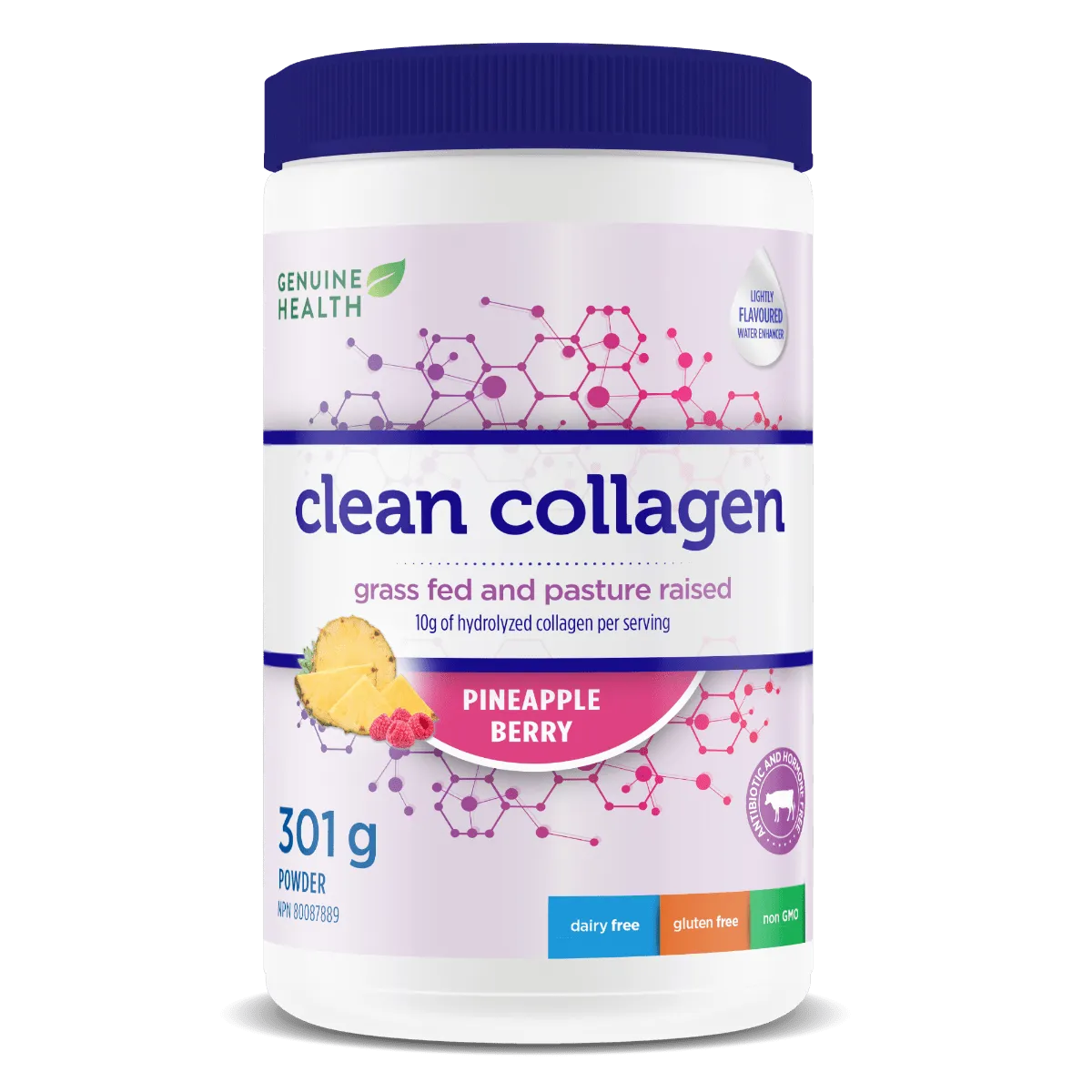 Genuine Health Clean Collagen - Pineapple Berry