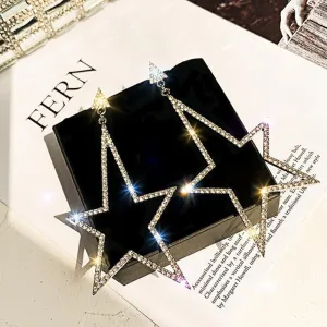 Geometric Shape Studded Earrings