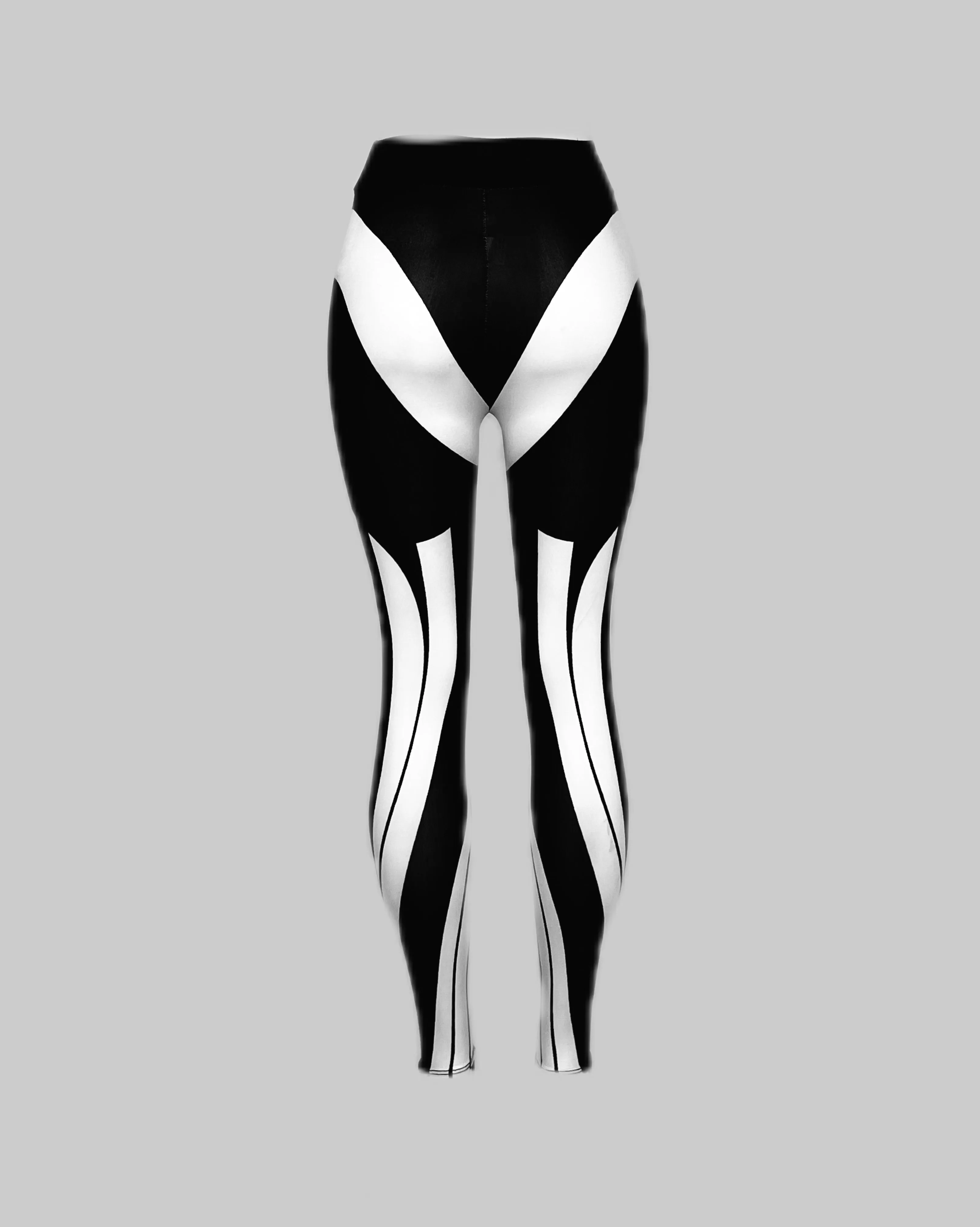 Get Em Girl Leggings - White/Black
