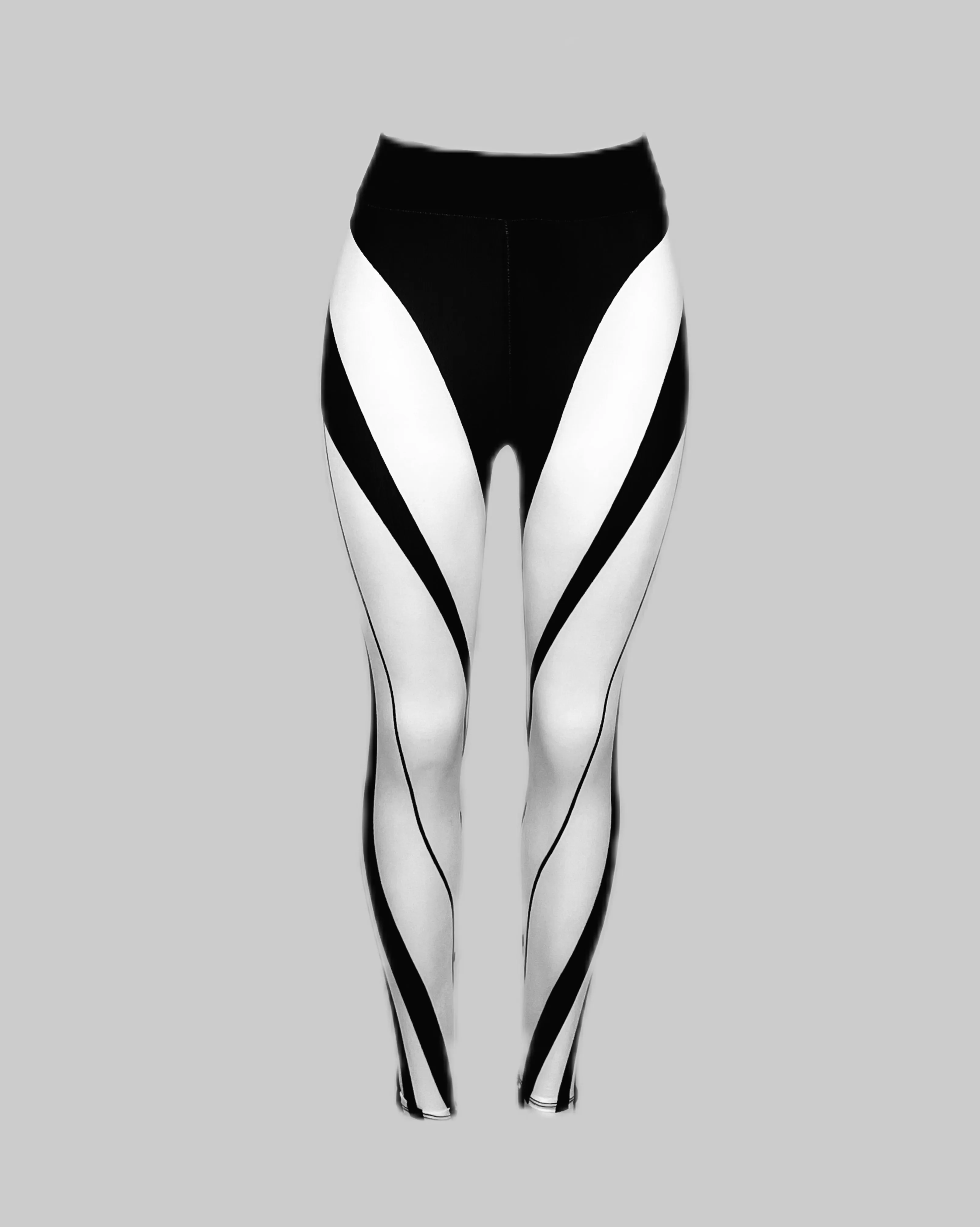 Get Em Girl Leggings - White/Black