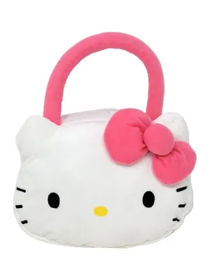 Girls Hello Kitty Purse Plush Handbag Soft Sanrio Small 9"