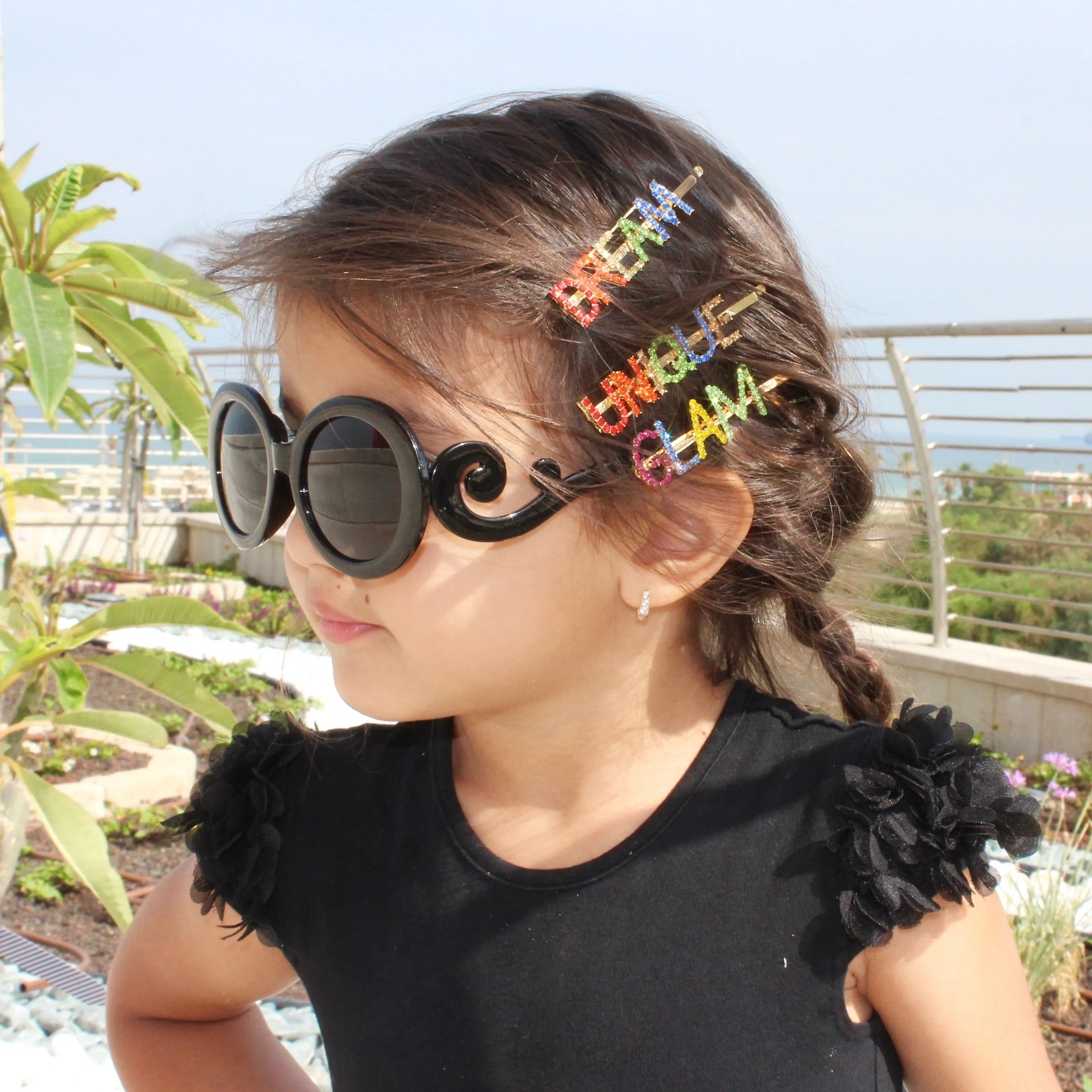 Glam Statement Hair Pins & Brooch