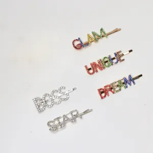Glam Statement Hair Pins & Brooch