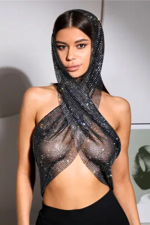 Glisten Mesh Headband Strap