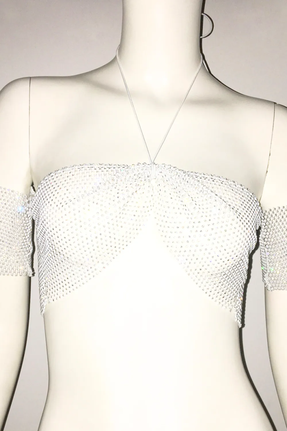 Glisten Mesh Top