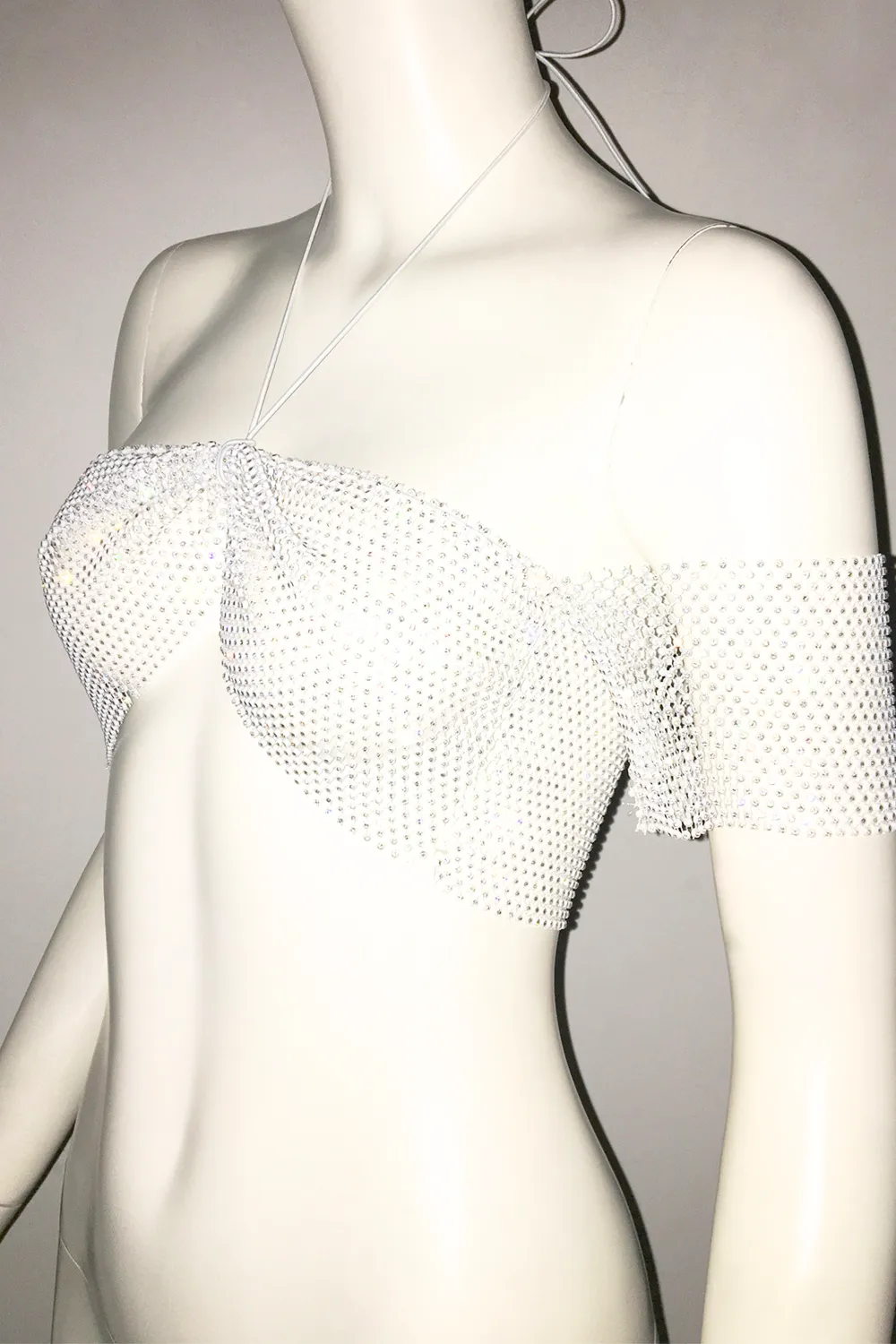 Glisten Mesh Top