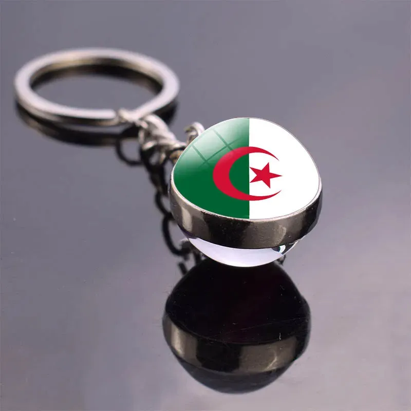 GlobePride Double-Sided Flag Keychain