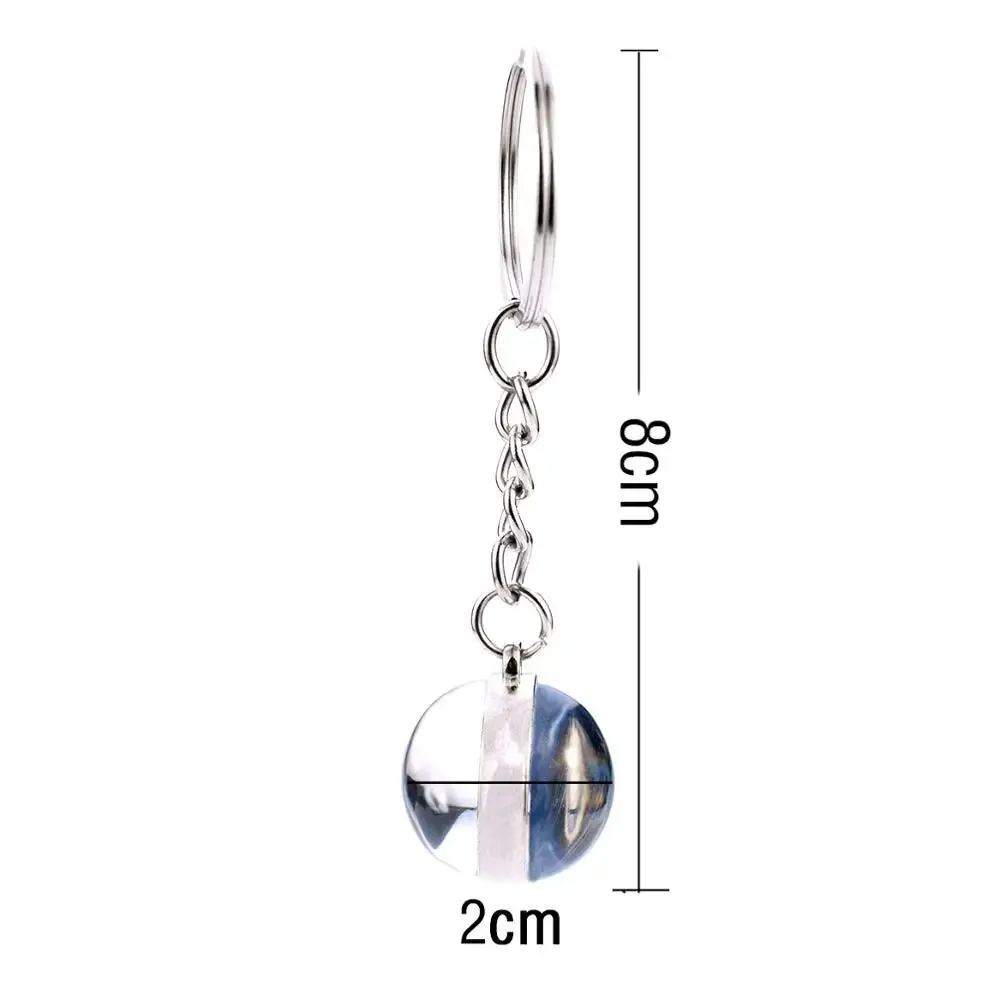 GlobePride Double-Sided Flag Keychain