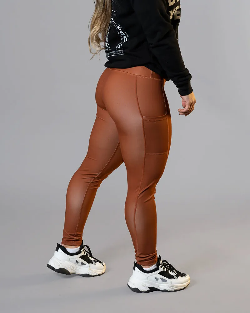 GNPT Leggings - Sharp - Copper