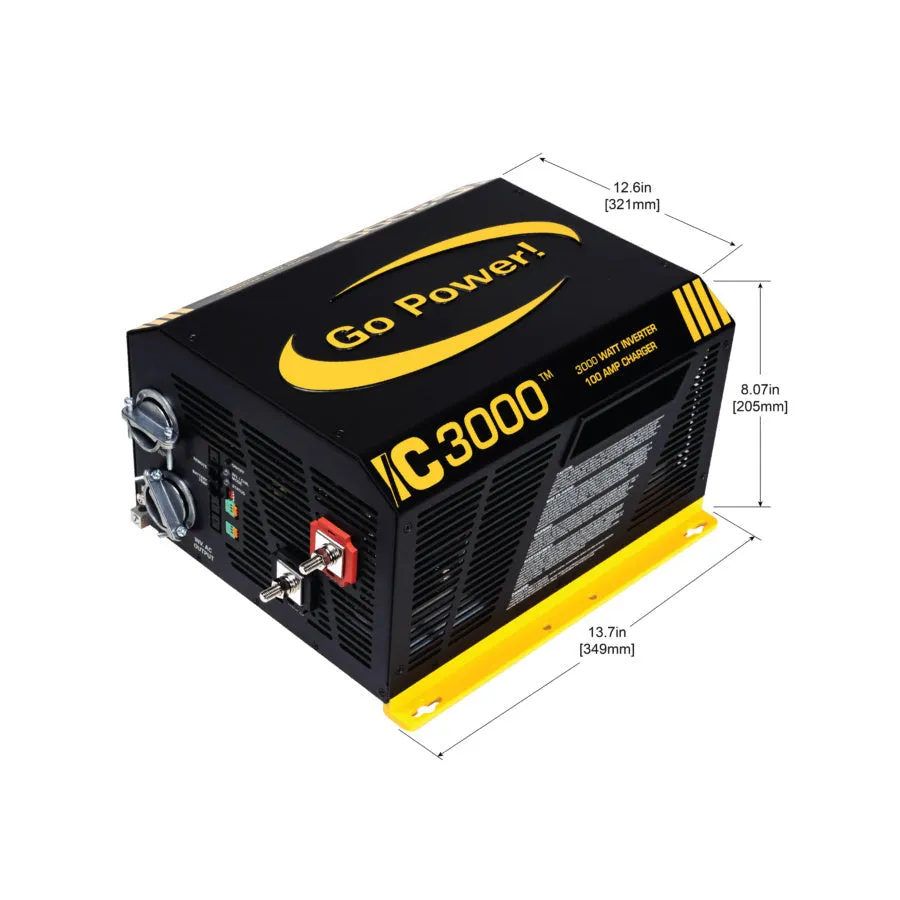 Go Power! IC Series 3000-Watt Inverter Charger