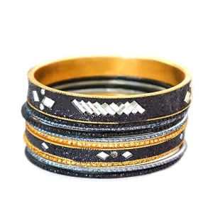 GOLD BANGLES  #NB23827B16 (SHBB6)