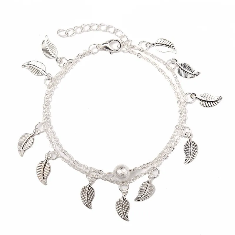 Golden Heart Beach Anklet Chain - Summer Fashion Statement Piece