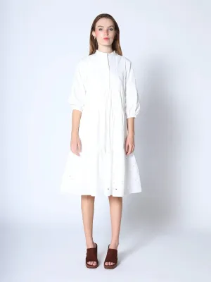 Gracia fashion white dress